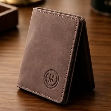 Brown Short Thin Imported Wallet