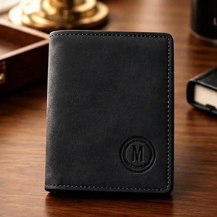 Black Short Thin Imported Wallet