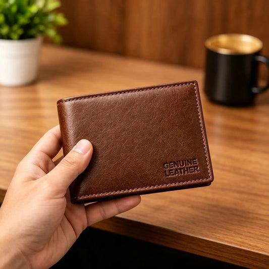 Premium Genuine Cow Leather Wallet