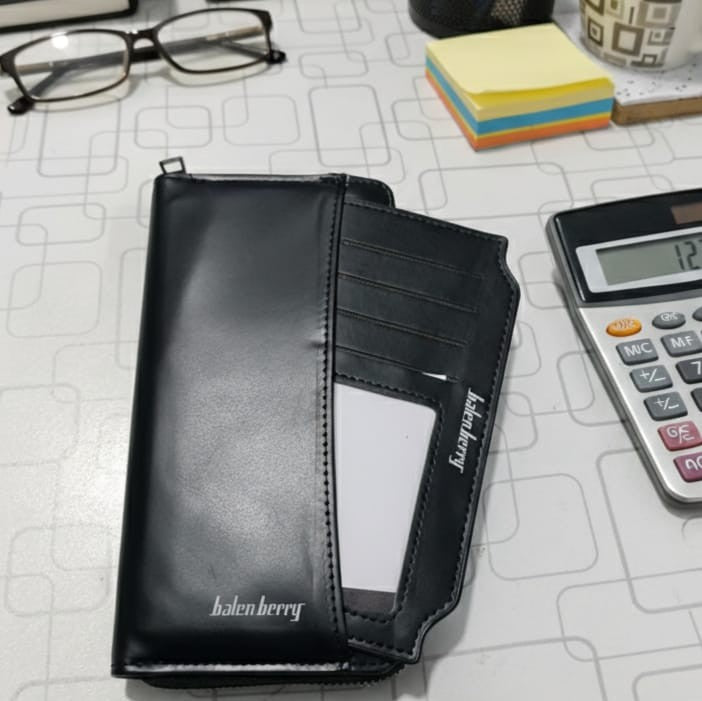Unisex Cow Leather Long Zip Wallet For Men And Women Luxury Business Style Black Brown All Season Classic Design