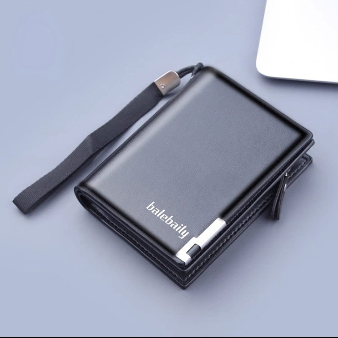 Balebaily Short Wallet Fo Men & Women / PU Leather wallet & Card Holder For Men