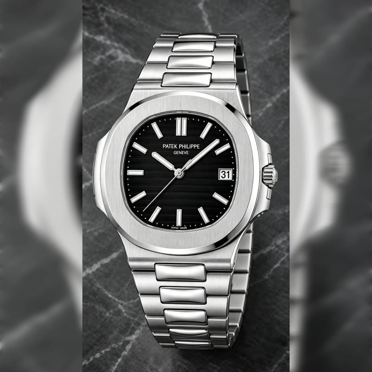 Patek Philippe Black Luxury Watch – Signature Style