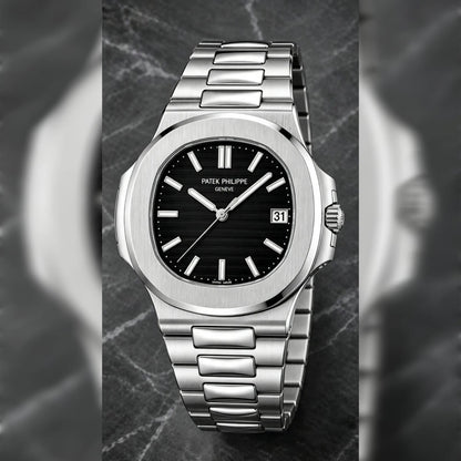 Patek Philippe Black Luxury Watch – Signature Style