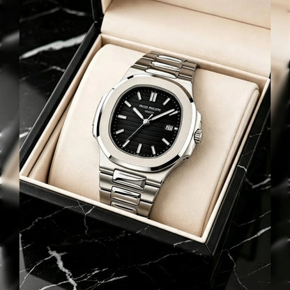 Patek Philippe Black Luxury Watch – Signature Style