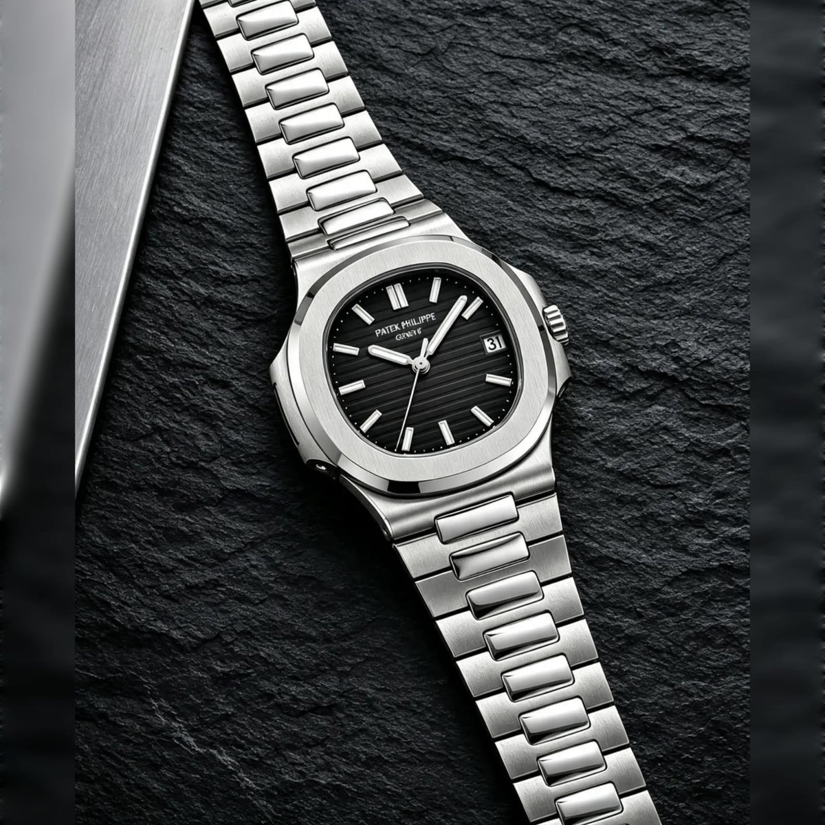 Patek Philippe Black Luxury Watch – Signature Style