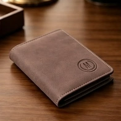 Brown Short Thin Imported Wallet