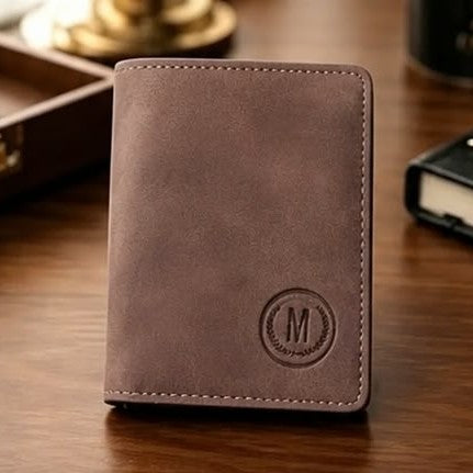 Brown Short Thin Imported Wallet
