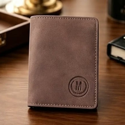 Brown Short Thin Imported Wallet