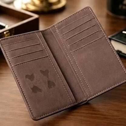 Brown Short Thin Imported Wallet